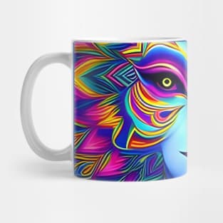 Catgirl DMTfied (21) - Trippy Psychedelic Art Mug